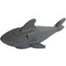 LEGO Тъмно каменно сиво Shark with Rounded Nose without Gills