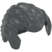 LEGO Dark Stone Gray Short Hair Swept Back with Widow's Peak and Sideburns (21268)