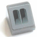 LEGO Dark Stone Gray Slope 1 x 1 (31°) with Black and Dark Gray Exhaust (Right) Sticker (50746)