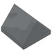 LEGO Dark Stone Gray Slope 1 x 1 (45°) Double (35464)