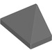 LEGO Dark Stone Gray Slope 1 x 2 (45°) Triple with Smooth Surface (3048)
