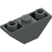 LEGO Dark Stone Gray Slope 1 x 3 (45°) Inverted Double (2341 / 18759)