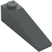 LEGO Dark Stone Gray Slope 1 x 4 x 1 (18°) (60477)