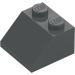 LEGO Dark Stone Gray Slope 2 x 2 (45°) (3039)