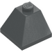 LEGO Dark Stone Gray Slope 2 x 2 (45°) Corner (3045)