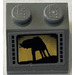 LEGO Donker steengrijs Helling 2 x 2 (45°) met AT-AT Sticker (3039)