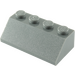LEGO Gris pierre foncé Pente 2 x 4 (45°) avec surface rugueuse (3037)