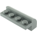 LEGO Dunkles Steingrau Steigung 2 x 4 x 1.3 Gebogen (6081)