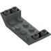 LEGO Dark Stone Gray Slope 2 x 6 (45°) Double Inverted with Open Center (22889)