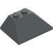 LEGO Mørk steingrå Skråning 3 x 4 Dobbel (45° / 25°) (4861)