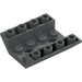 LEGO Dark Stone Gray Slope 4 x 4 (45°) Double Inverted with Open Center (2 Holes) (4854 / 72454)