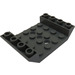 LEGO Dark Stone Gray Slope 4 x 6 (45°) Double Inverted with Open Center with 3 Holes (60219)