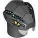 LEGO Dark Stone Gray Snake Head with Silver Scales (901 / 11746)