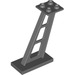LEGO Dark Stone Gray Support 2 x 4 x 5 Stanchion Inclined with Thick Supports (4476)