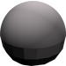 LEGO Dark Stone Gray Technic Ball (18384 / 32474)