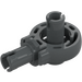 LEGO Dark Stone Gray Technic Click Rotation Bushing with Two Pins (47455)