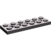 LEGO Dark Stone Gray Technic Plate 2 x 6 with Holes (32001)