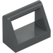 LEGO Dark Stone Gray Tile 1 x 2 with Handle (2432)