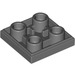 LEGO Dark Stone Gray Tile 2 x 2 Inverted (11203)