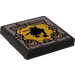 LEGO Gris pierre foncé Tuile 2 x 2 Inversé avec AT-AP sur Screen Autocollant (11203)