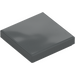 LEGO Dark Stone Gray Tile 2 x 2 with Groove (3068)