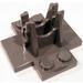 LEGO Dark Stone Gray Tilting Bearing 4 x 4 (41733)