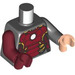 LEGO Gris piedra oscuro Tony Stark Minifigura Torso (973 / 76382)