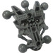 LEGO Dark Stone Gray Torso 7 x 7 with Ball Joints (60894)