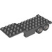 LEGO Dark Stone Gray Trailer with Hinge 4 x 13 (89861)