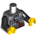 LEGO Dunkles Steingrau Viking Queen Minifig Torso (973 / 76382)