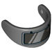 LEGO Dark Stone Gray Visor - Standard with Welding Viewing Lens (2447 / 44185)