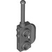 LEGO Dark Stone Gray Walkie-Talkie (Extended Handle) (3962)