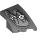 LEGO Dark Stone Gray Wedge 2 x 3 Right with Pagani Right Front Light (80178 / 103738)