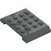 LEGO Dark Stone Gray Wedge 4 x 6 x 0.7 Double (32739)