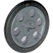 LEGO Dark Stone Gray Wedge Belt Wheel with Tire for Wedge-Belt Wheel/Pulley