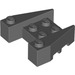 LEGO Dark Stone Gray Wedge Brick 3 x 4 with Stud Notches (50373)