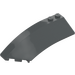 레고 다크 스톤 그레이 쐐기 구부러진 3 x 8 x 2 왼쪽 (41750 / 42020)