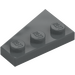 LEGO Dark Stone Gray Wedge Plate 2 x 3 Wing Right  (43722)