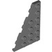 LEGO Gris pierre foncé Coin assiette 4 x 6 Aile La gauche (48208)