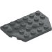 LEGO Dark Stone Gray Wedge Plate 4 x 6 without Corners (32059 / 88165)