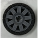 LEGO Dark Stone Gray Wheel with Tyre