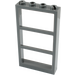 LEGO Dark Stone Gray Window 1 x 4 x 6 Frame with Three Panes (46523 / 57894)