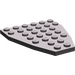 LEGO Dunkles Steingrau Flügel 7 x 6 ohne Bolzenkerben (2625)