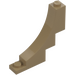 LEGO Tan Foncé Arche 1 x 5 x 4 Inversé (4294 / 30099)