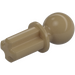 LEGO Dunkles Beige Achse mit Ball (2736 / 3985)