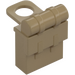 LEGO Dunkel Beige Rucksack mit Roll (2524)