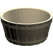 LEGO Dark Tan Barrel 4.5 x 4.5 with Axle Hole (64951)