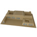 LEGO Beige scuro Base 32 x 48 Rialzato con Level Anteriore con Stone Walls Adesivo (51542)