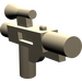LEGO Donker Zandbruin Blaster Gun - Kort  (58247)