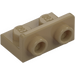 LEGO Tmavě žlutohnědá Konzola 1 x 2 s 1 x 2 Nahoru (99780)